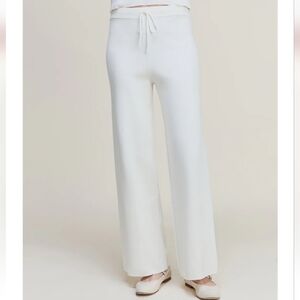 Kilte Collection Los Angeles the Taylor Knit Pant In Starch Size 1 /S NWT'S